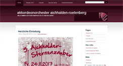 Desktop Screenshot of ako-airoe.de